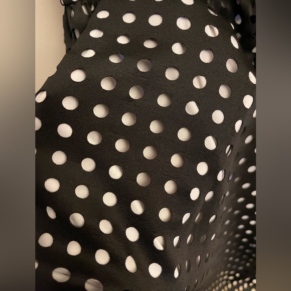 IVY & BLU BLACK WHITE  CIRCLE - Picture 5 of 5